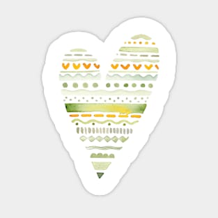 Happy Hearts - Full Size Image Sticker